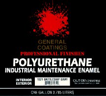 BUFF DECK ENAMEL-GAL POLYURETHANE FORTIFIED